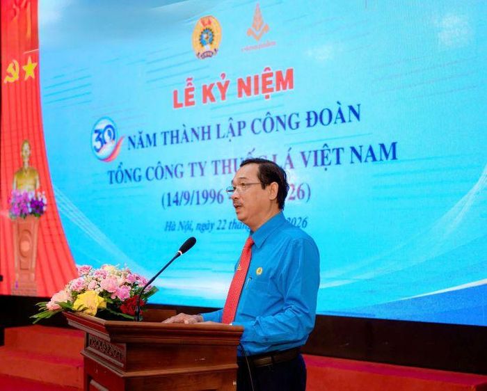 Ông Hồ Kỳ Quốc Hùng - Chủ tịch Công đoàn Vinataba 