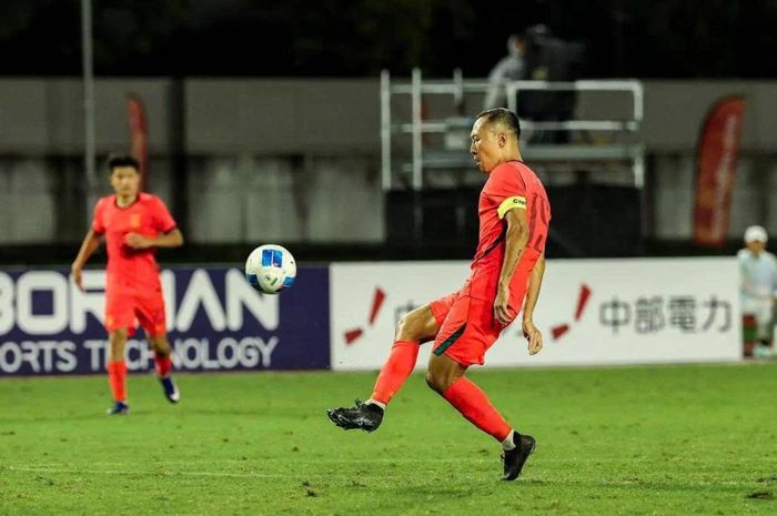 U23 Trung Quốc vào tứ kết môn bóng đá nam ASIAD 20 bằng ngôi nhất bảng B (Ảnh: CFA). 