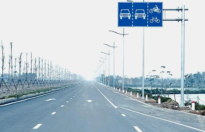 Phân đoạn hơn 8km đường Trục phía Nam hoàn thành đưa vào khai thác sử dụng từ ngày 9/2/2026.