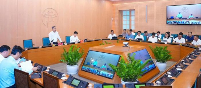 Quang cảnh cuộc họp. Ảnh: Linh Phạm