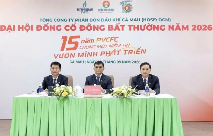 PVCFC tổ chức Đại hội đồng cổ đông bất thường năm 2026