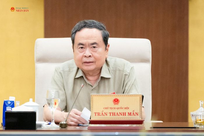 Chủ tịch Quốc hội Trần Thanh Mẫn chủ trì phiên họp