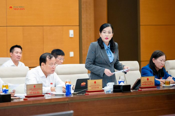Chủ nhiệm Ủy ban Khoa học, Công nghệ và Môi trường Nguyễn Thanh Hải phát biểu