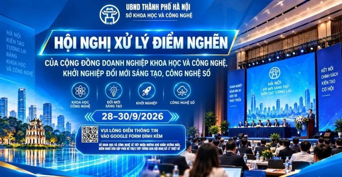 Nguồn: Facebook Sở Khoa học và Công nghệ TP Hà Nội