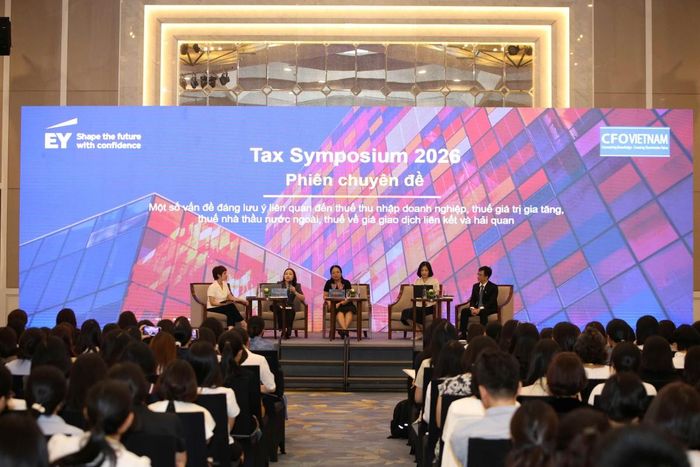 Hội thảo chuyên đề về thuế thường niên năm 2026 (Tax Symposium 2026) với chủ đề "Cập nhật chính sách, chủ động thích ứng". Ảnh: EY Việt Nam.