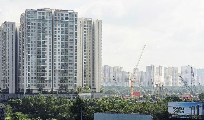 Đây là khu vực gần ga Thủ Thiêm của tuyến metro Bến Thành- Thủ Thiêm.