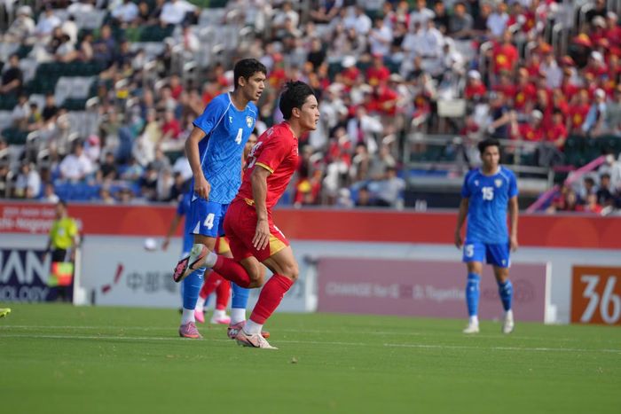 U23 Việt Nam cũng đã có những điểm tích cực trong chiến dịch ASIAD 20. Ảnh: CTV.