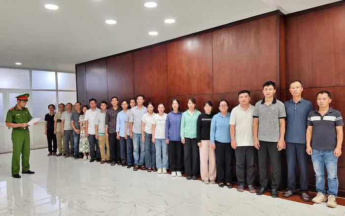 Công an Thành phố Hồ Chí Minh khởi tố các đối tượng mua bán trái phép hoá đơn và trốn thuế. Ảnh: CATPHCM