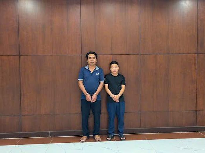 Các đối tượng tại cơ quan Công an