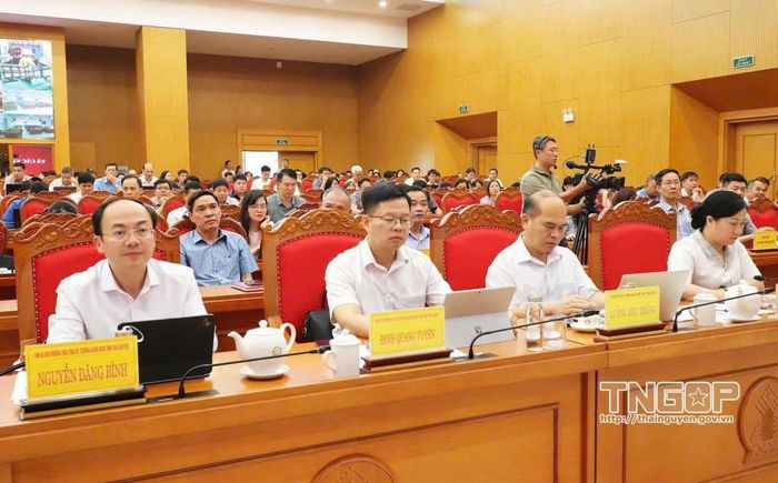 Các đại biểu tham dự Hội nghị. Nguồn ảnh: Cổng thông tin điện tử tỉnh Thái Nguyên