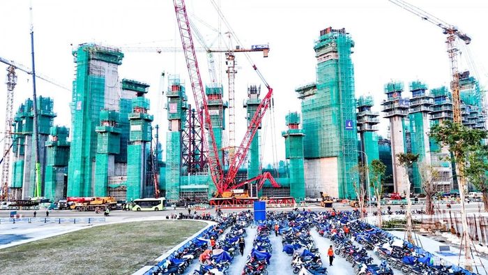 Sân vận động 135.000 chỗ ở Hà Nội chuẩn bị dựng mái thép khổng lồ