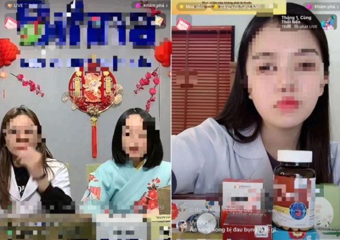Thực trạng livestream bán thuốc, TPCN diễn ra tràn lan trên mạng xã hội.