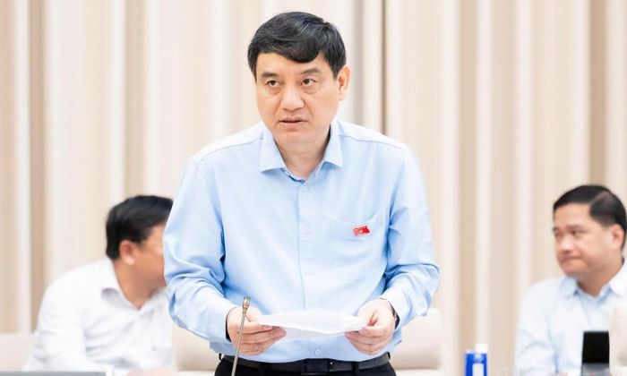 Chủ nhiệm Ủy ban Văn hóa và Xã hội Nguyễn Đắc Vinh. (Ảnh: Media Quốc hội)