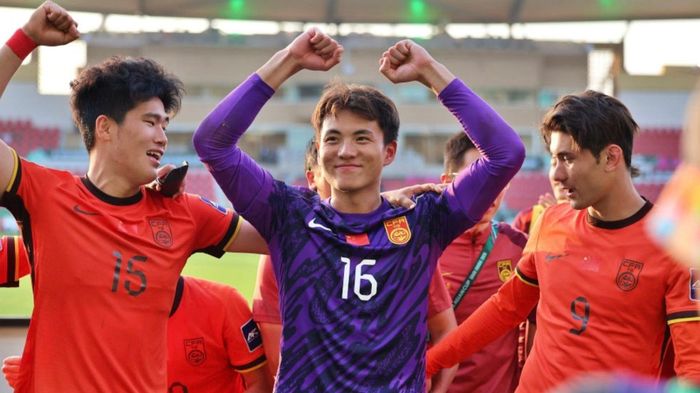 Trận đấu giữa U23 Trung Quốc và U23 UAE thuộc lượt trận cuối bảng B môn bóng đá nam ASIAD 2026. (Ảnh: CFA)