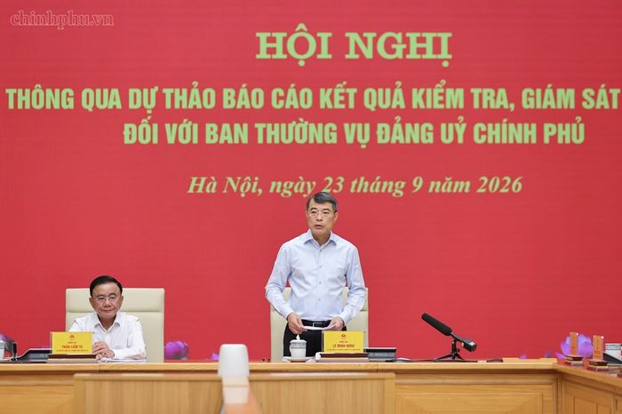 Thủ tướng Lê Minh Hưng phát biểu. (Ảnh: chinhphu.vn)