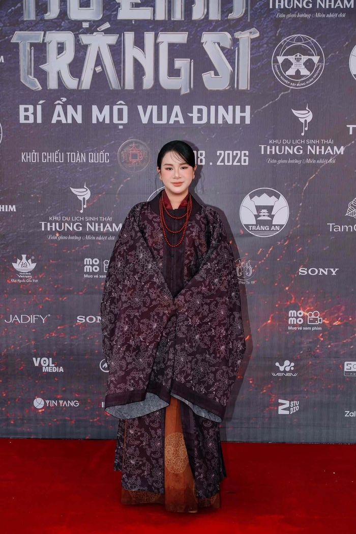 Tiêu Thố tại buổi lễ công chiếu phim điện ảnh. (Ảnh: NVCC)