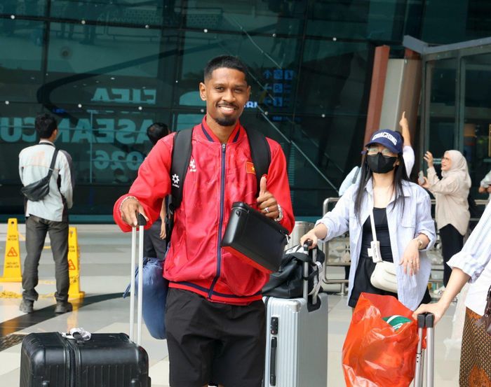 Hậu vệ Cao Pendant Quang Vinh bày tỏ sự háo hức khi được góp mặt tại FIFA ASEAN Cup 2026. (Ảnh: VFF)