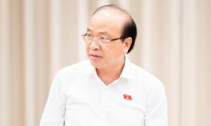 Chủ nhiệm Ủy ban Pháp luật và Tư pháp Phan Chí Hiếu. (Ảnh: Media Quốc hội)