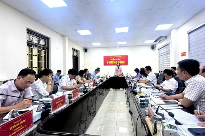 Hội nghị thống nhất quyết liệt tháo gỡ điểm nghẽn, bảo đảm hoàn thành 100% mục tiêu đúng tiến độ, vì quyền lợi chăm sóc sức khỏe toàn diện và lâu dài của nhân dân. Ảnh: Mai Hoa