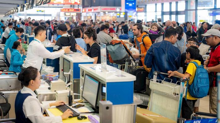 Nội Bài nằm trong nhóm 50 sân bay kết nối tốt nhất thế giới. Ảnh: Phan Công