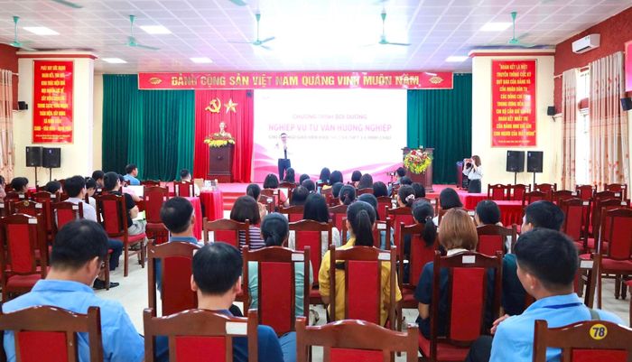 Quang cảnh buổi tập huấn. Ảnh: CTV