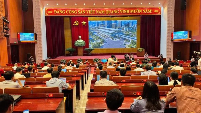 Quang cảnh Diễn đàn Khoa học công nghệ, Đổi mới sáng tạo và Chuyển đổi số Quảng Ninh năm 2026. Ảnh: Tiến Sinh