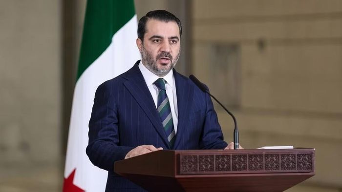 Ngoại trưởng Syria Asaad al-Shaibani cho biết, nước này đã sáp nhập các phe phái vũ trang vào quân đội quốc gia. Ảnh: Anadolu Ajansi