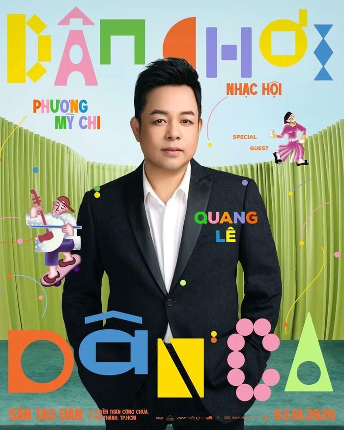 Ca sĩ Quang Lê là người đồng hành cùng Phương Mỹ Chi từ những ngày đầu đến với âm nhạc