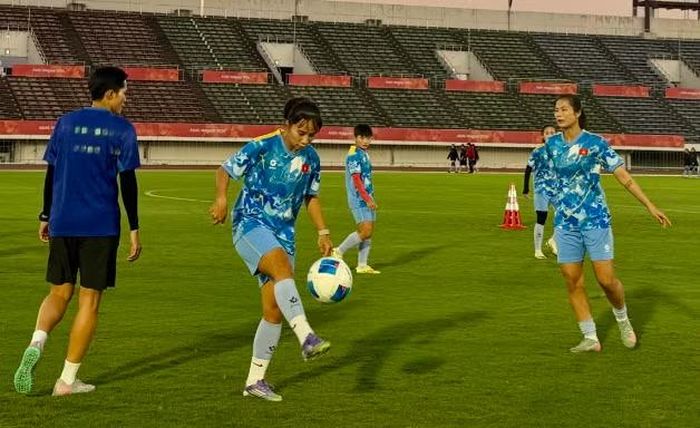 Tuyển nữ Việt Nam tích cực tập luyện cho trận tứ kết ASIAD 2026 gặp Trung Quốc