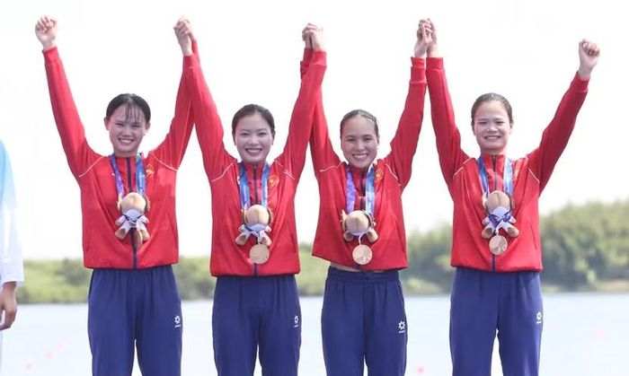 Rowing giành 2 huy chương Đồng trong buổi sáng 24-9