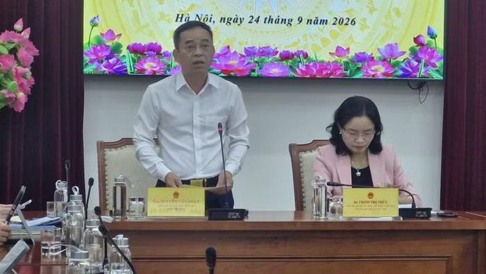 Ông Nguyễn Văn Đoạt, Phó Chủ tịch UBND tỉnh Điện Biên phát biểu tại sự kiện.