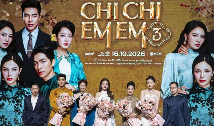Đoàn làm phim ra mắt dàn diễn viên tài sắc, nổi danh với năm gương mặt chính: NSND Lê Khanh, diễn viên Ninh Dương Lan Ngọc, Kỳ Duyên, Chi Pu và Steven Nguyễn cùng với nhà sản xuất Will Vũ và đạo diễn Nguyễn Hữu Hoàng. Ảnh: Đoàn làm phim cung cấp.