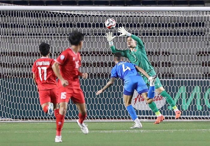 Việt Nam bị Philippines cầm hòa tại AFF Cup 2024. Ảnh: VFF