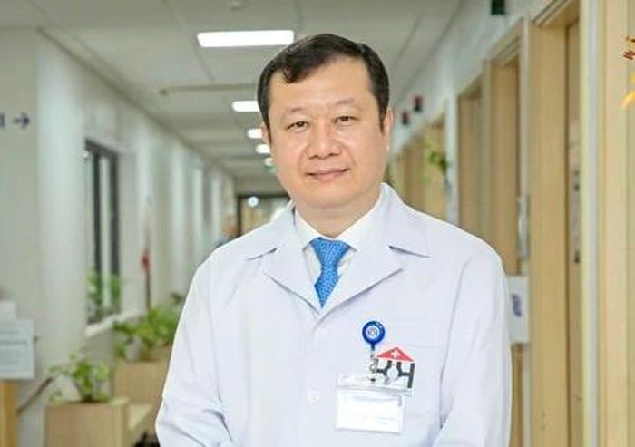 Ông Bùi Vinh Quang, Giám đốc Bệnh viện Ung bướu Hà Nội. Ảnh: Cổng thông tin Sở Y tế Hà Nội.