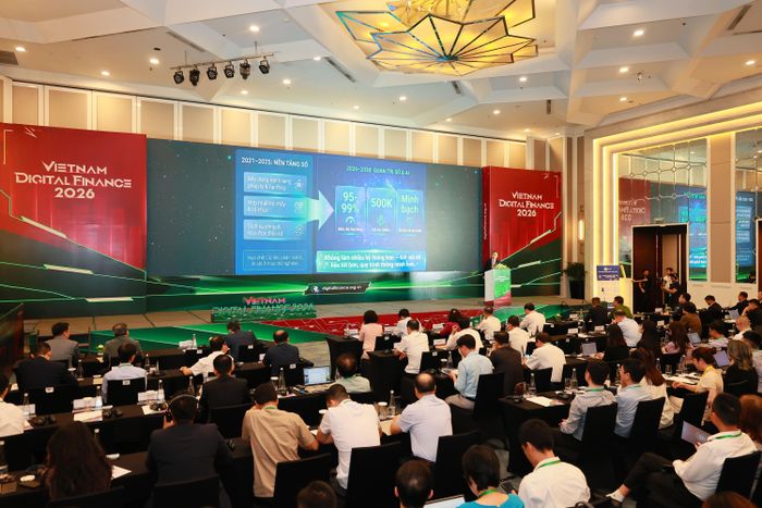  Toàn cảnh hội thảo Vietnam Digital Finance 2026. Ảnh: BTC. 