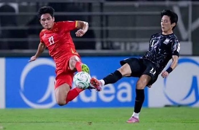 U23 Việt Nam (trái) từng thắng U23 Hàn Quốc tại VCK U23 châu Á 2026. Ảnh: AFC