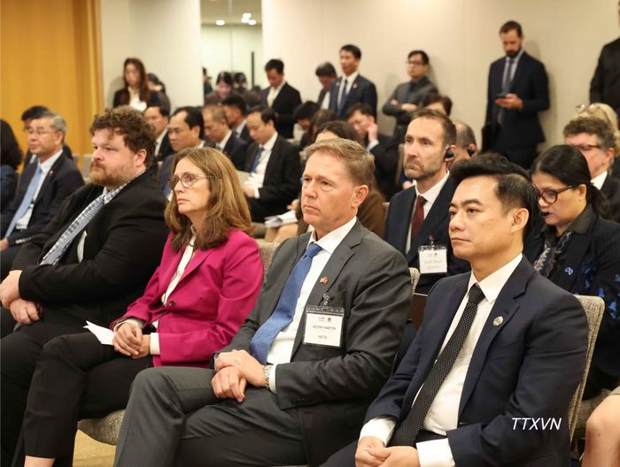 Các đại biểu tham dự sự kiện. (Ảnh: Thống Nhất/TTXVN)