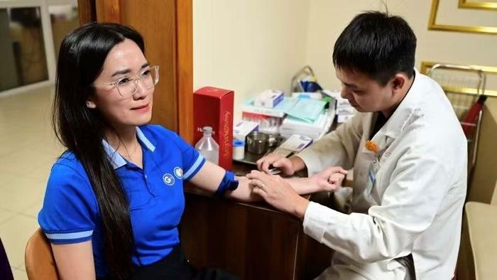 Dịch vụ chăm sóc sức khỏe cho du khách là một thế mạnh của Huế khi nơi đây là một trung tâm y tế chất lượng cao của khu vực và cả nước. (Ảnh: H. Hải)