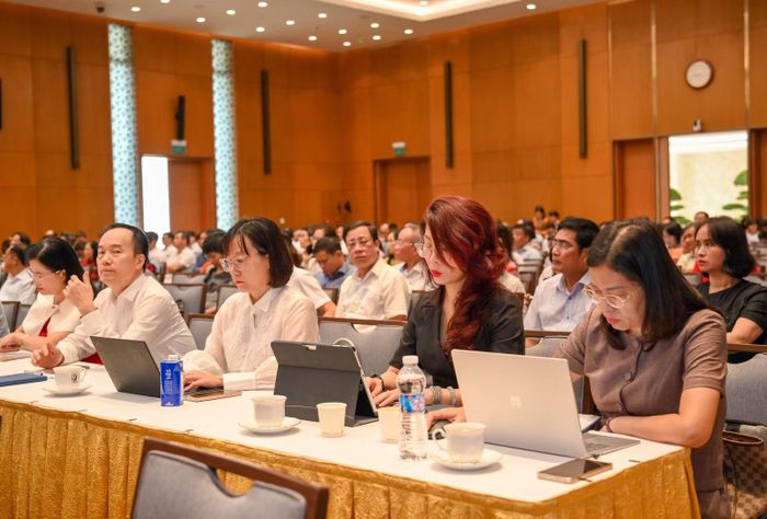 Các đại biểu tham dự hội nghị. (Ảnh: Thế Đại)