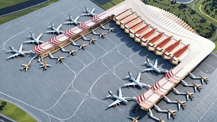 Mô phỏng Cảng Hàng không quốc tế Phú Quốc. (Ảnh: SUN GROUP)