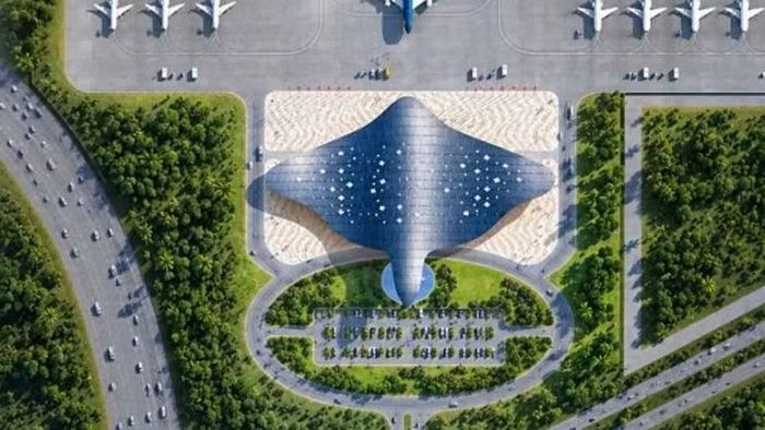 Mô phỏng Nhà ga Vip. (Ảnh: SUN GROUP)