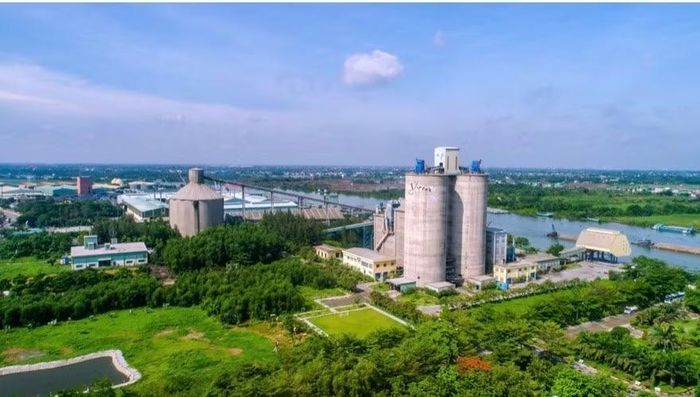 Trạm nghiền Long An - Công ty Xi măng Vicem Hà Tiên. (Ảnh Vicem)