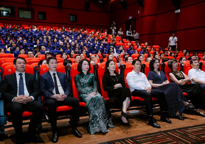  Tuần phim khai mạc tại Trung tâm Chiếu phim quốc gia, Hà Nội. Ảnh: VŨ TUẤN 