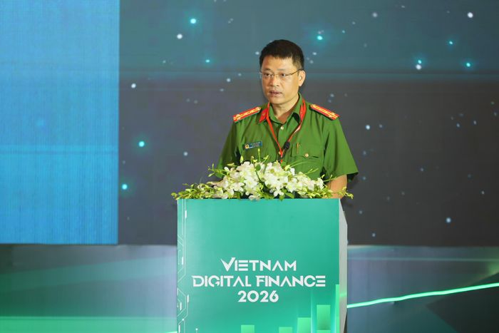  Đại tá Hà Nam Trung, Phó Giám đốc Trung tâm Dữ liệu quốc gia. Ảnh: PHẠM LINH 