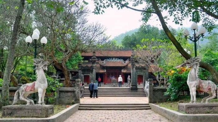 Đền thờ Thánh Gióng – Phù Đổng Thiên Vương ở Sóc Sơn. Ảnh: Diệu Linh / VOV2.