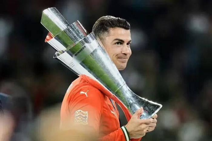 Ronaldo đã cùng tuyển Bồ Đào Nha vô địch Nations League vào các năm 2019 và 2025. Ảnh: AP.