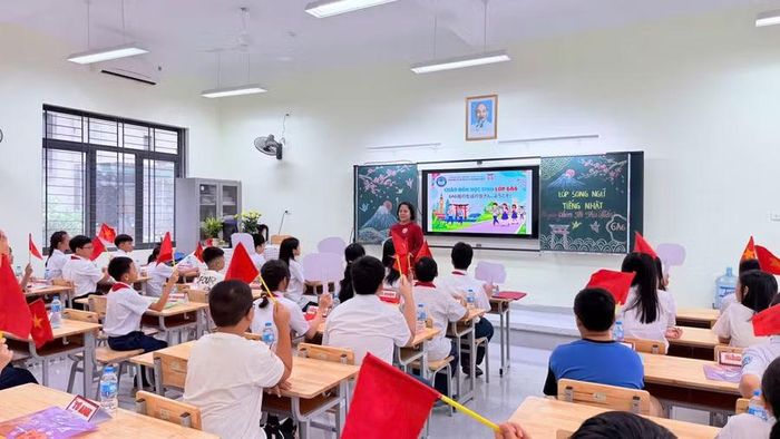 Lớp song ngữ tiếng Nhật năm học 2026 - 2027.