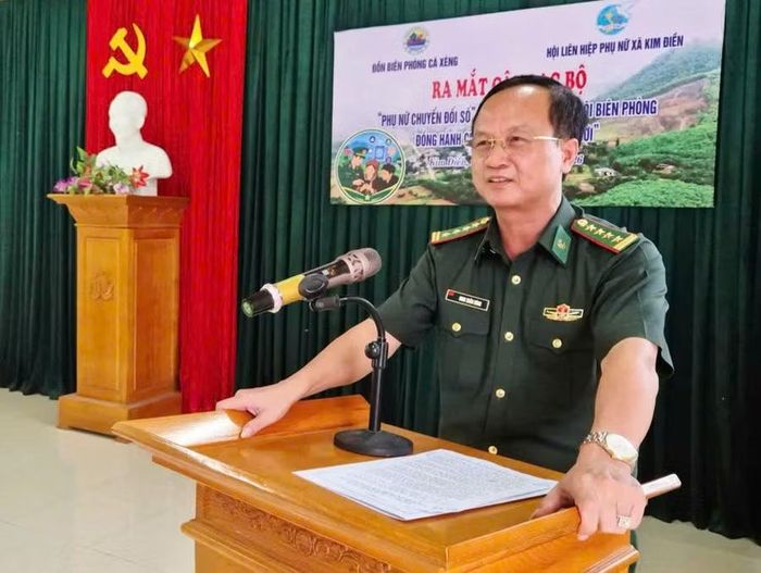 Đại tá Đinh Xuân Hùng cho rằng, đối với địa bàn biên giới, nơi điều kiện tiếp cận thông tin, dịch vụ và thị trường còn khó khăn, việc ứng dụng công nghệ mang nhiều ý nghĩa thiết thực.