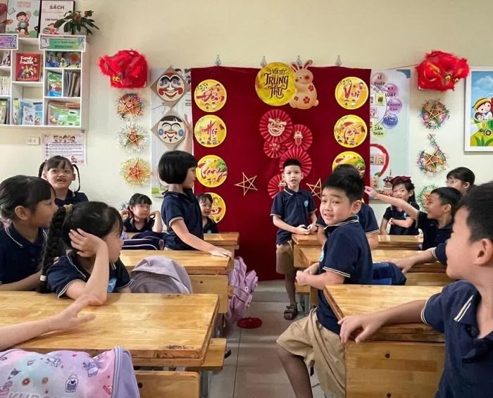 Những gương mặt trẻ thơ mỗi mùa Trung thu về. (Ảnh: Anh Thư)