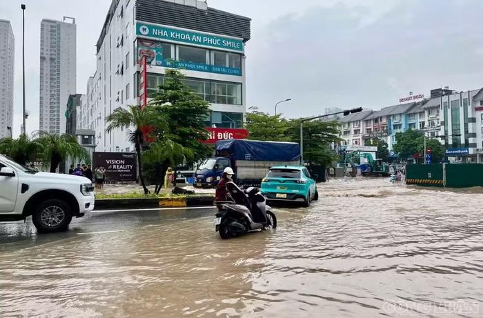 Tính toán dài hạn để chống ngập cho Thủ đô. Ảnh: Ngọc Hải.